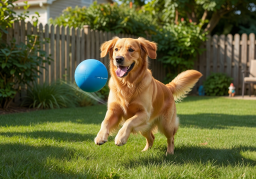 Zenoplenar Smart Ball in use by a happy dog thumbnail