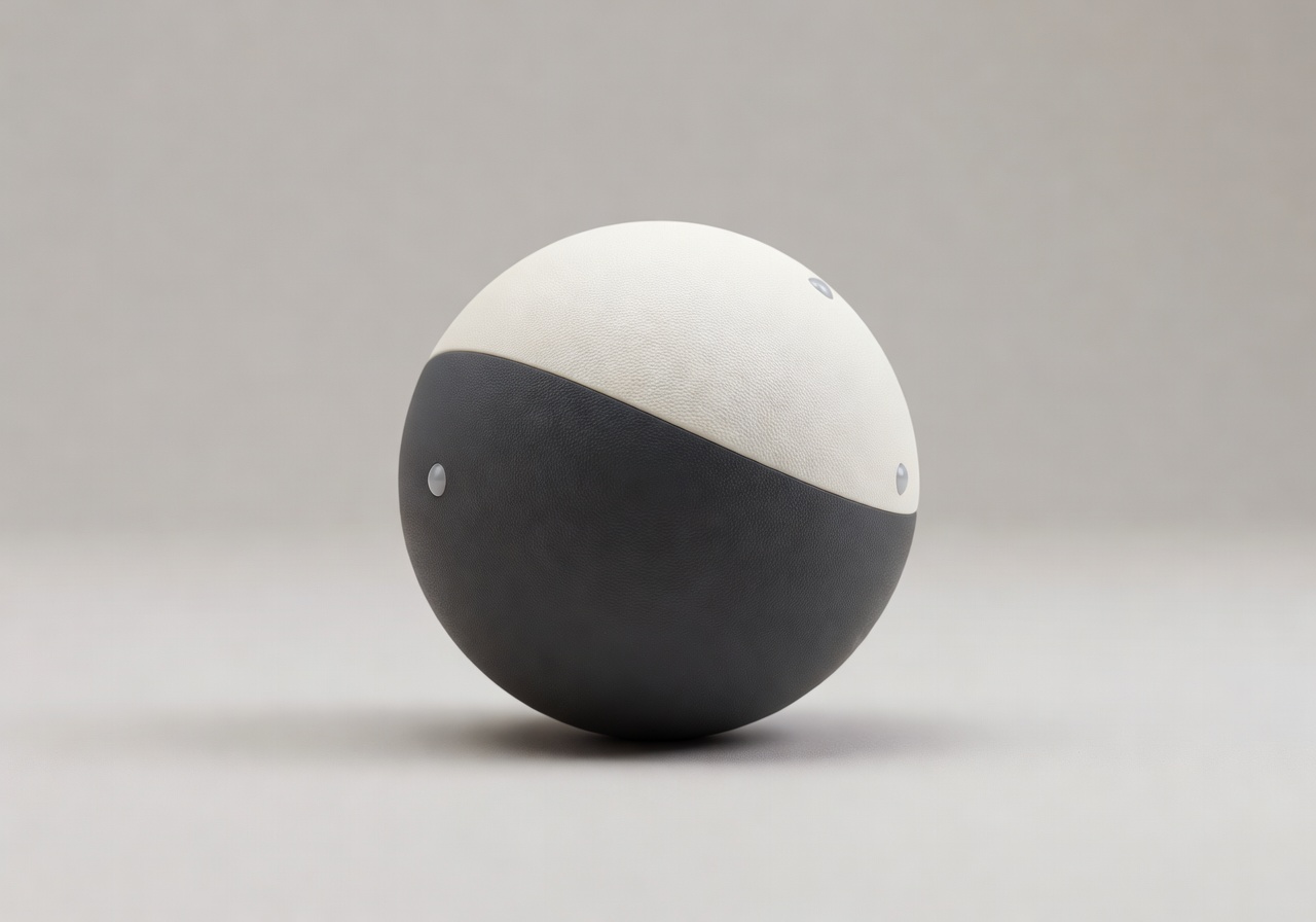 Zenoplenar Smart Ball premium interactive motion dog toy photographed in studio with soft lighting and minimal background